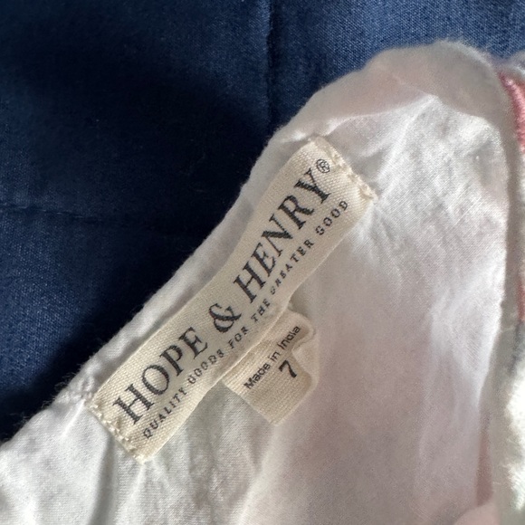 Striped Kids Dress - Cream with Multicolor Stripes - Picture 2 of 2